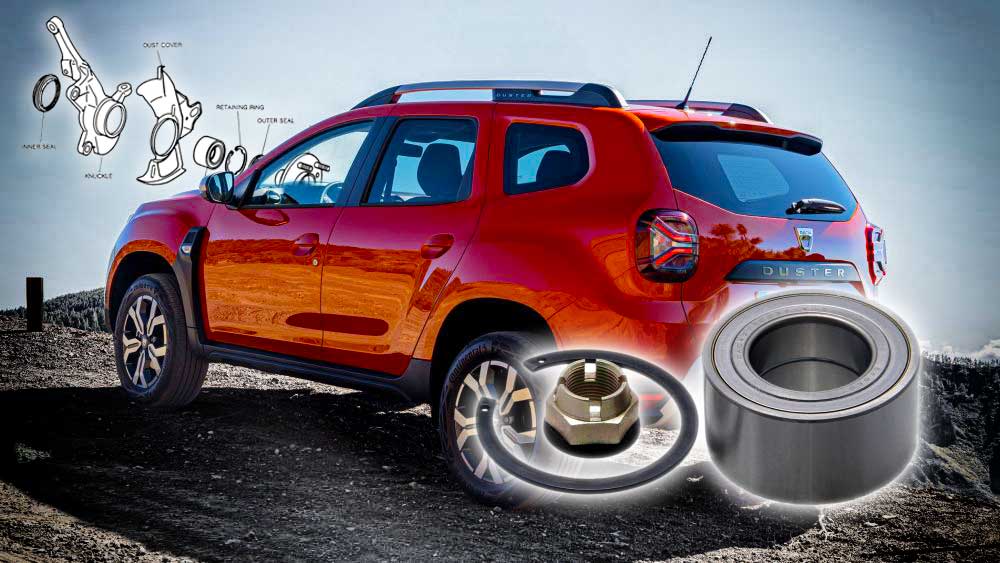 Dacia Duster rear wheel bearing: how to choose and change it