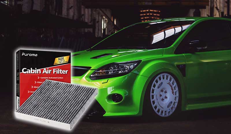 Cabin air filter for Ford Focus 2: replacement without removing the acceleration pedal