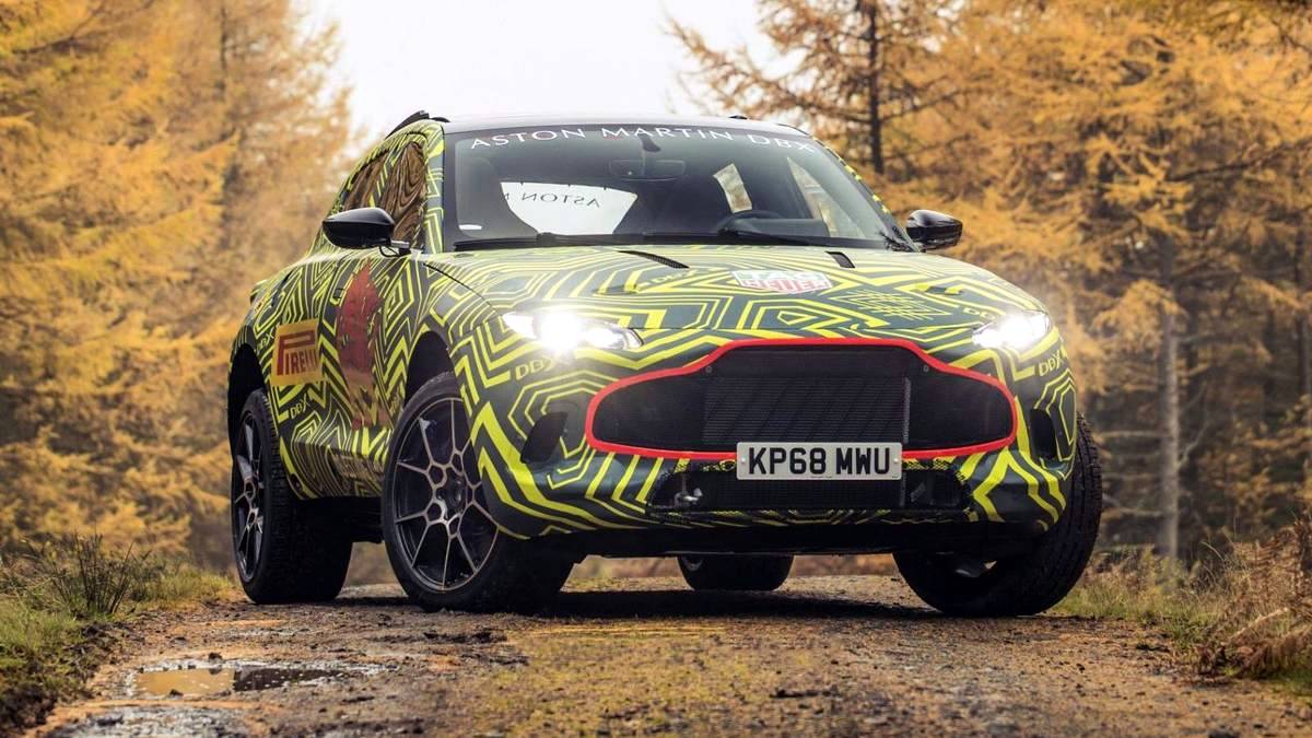 Кроссовер Aston Martin DBX выйдет на рынок в 2019 году