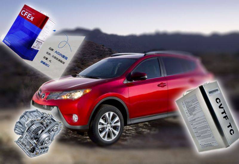 How and when to change the oil in the Toyota RAV4 AISIN K111F CVT