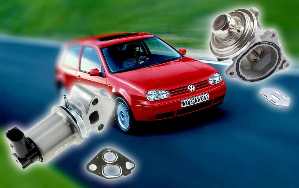 EGR valve Volkswagen Golf IV and fault code P0401 (16786)
