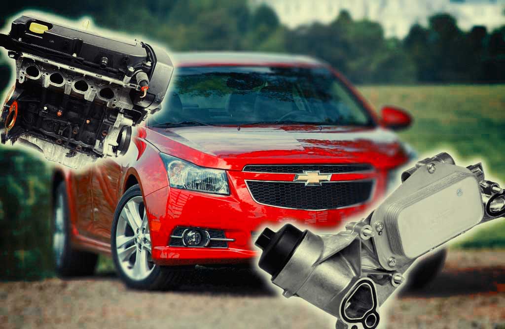 Chevrolet Cruze 1.8 Z18XER oil cooler (heat exchanger) leaks, what to do