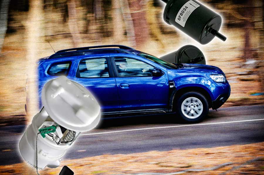 How to replace the fuel filter and pump in Dacia Duster 2.0l
